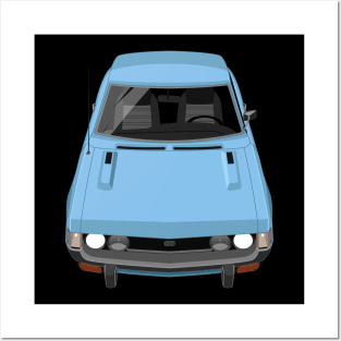 Celica GT 1st gen A20 A30 - Light Blue Posters and Art